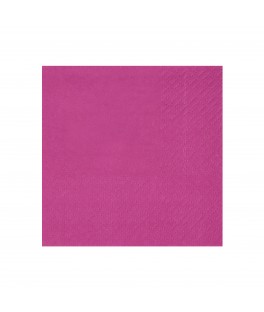 Serviette Cocktail fuchsia