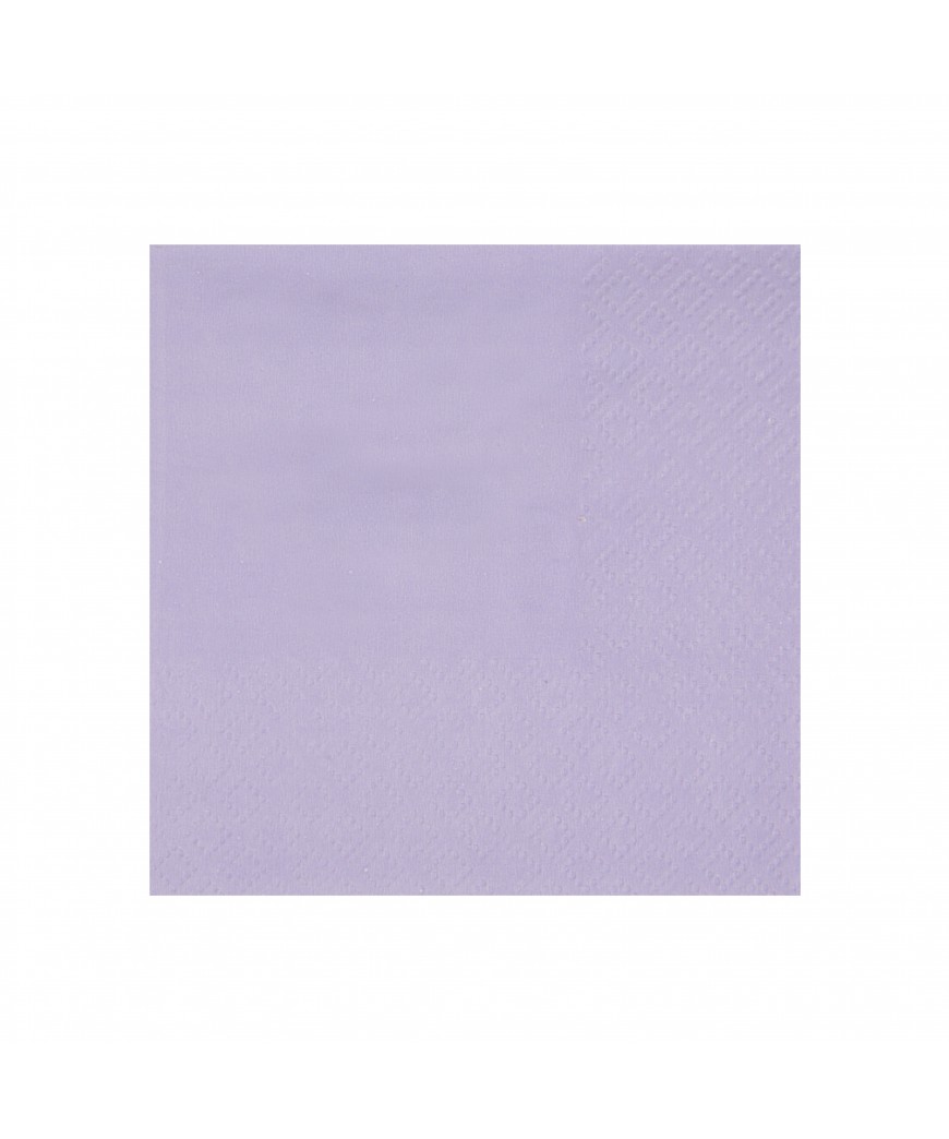 Serviette Cocktail parme