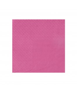 Serviette Cocktail rose bonbon