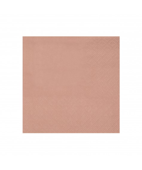 Serviette Cocktail rose gold