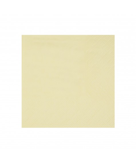 Serviette Cocktail ivoire