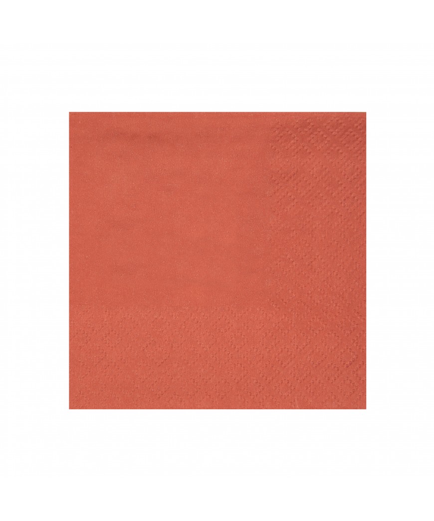 Serviette Cocktail brique