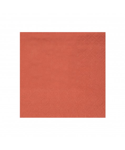 Serviette Cocktail brique