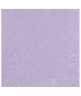 Serviette 33 cm parme