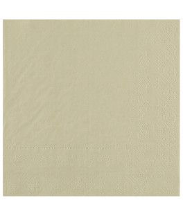 Serviette 33 cm sable