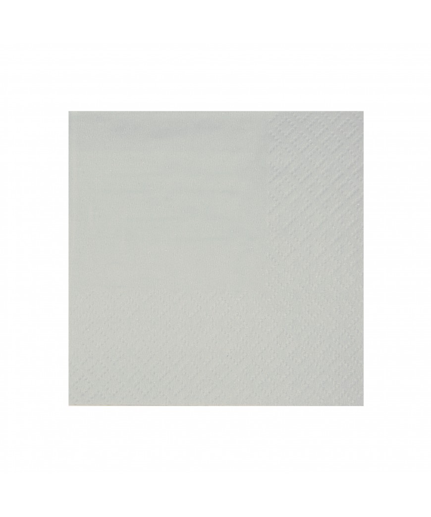 Serviette Coktail gris perle