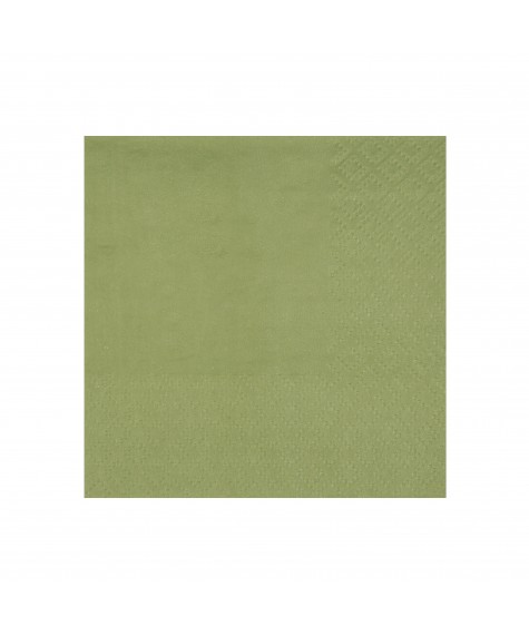 Serviette Coktail sauge