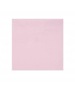 Serviette Coktail rose clair