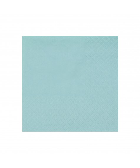 Serviette Coktail bleu clair