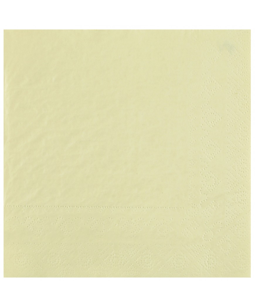 Serviette 33 cm champagne