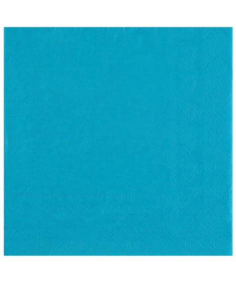 Serviette 33 cm aqua