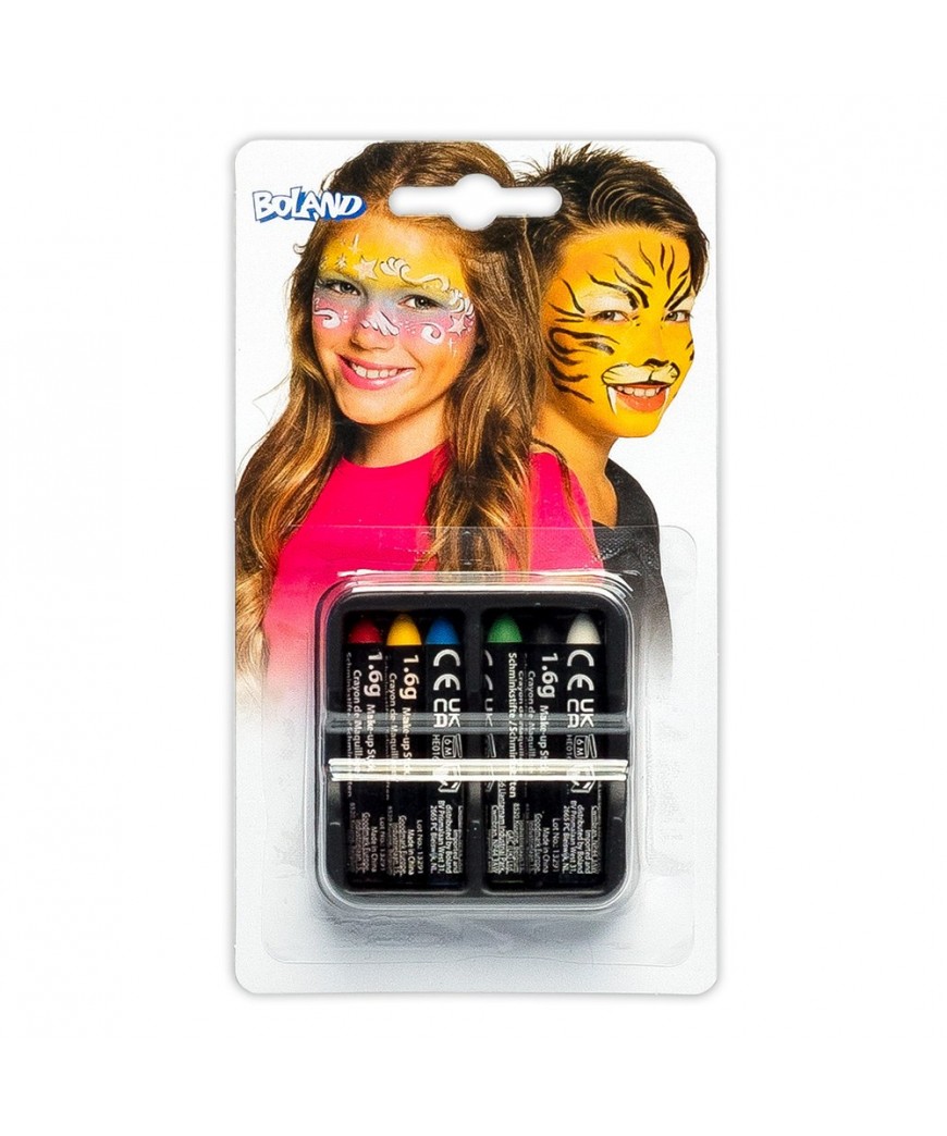 Crayons Maquillage 6 couleurs