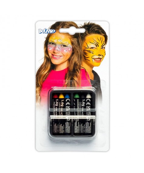 Crayons Maquillage 6 couleurs