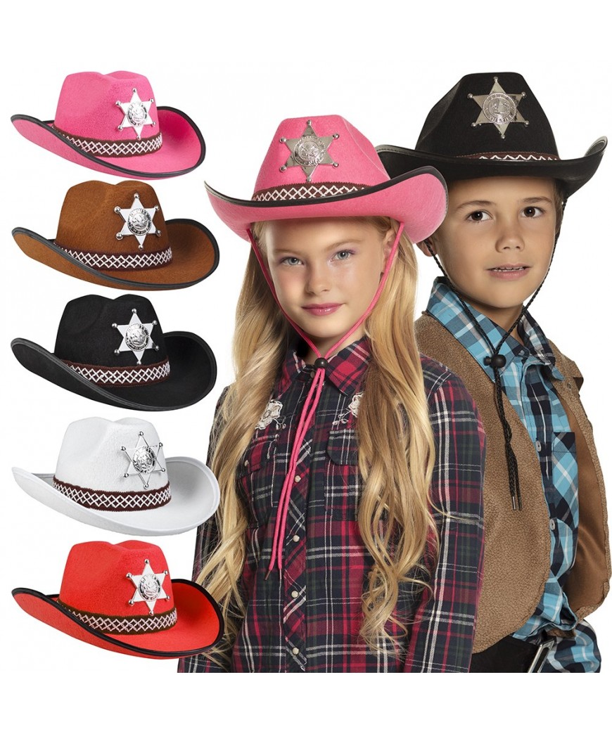 Chapeau Sheriff enfant