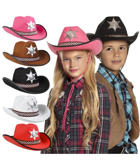 Chapeau Sheriff enfant