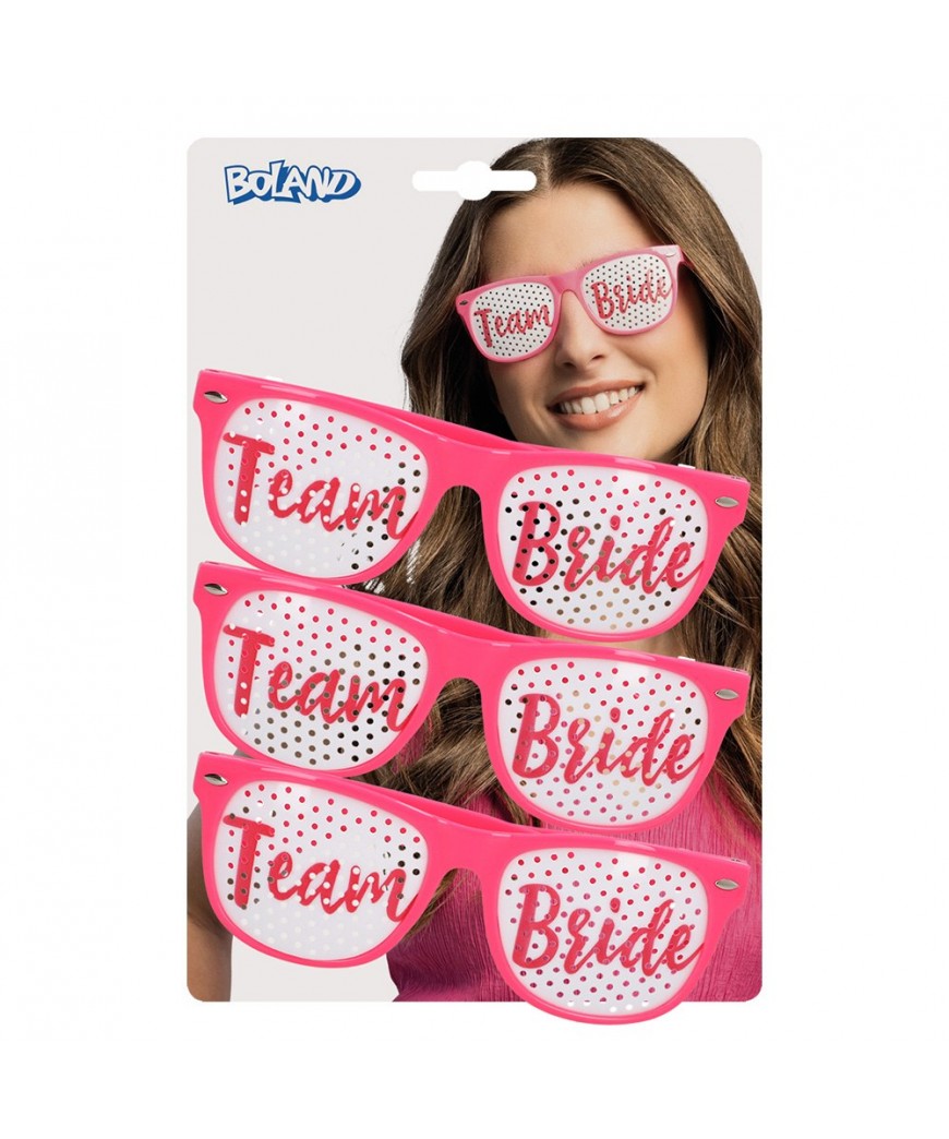 Set 3 Lunettes team bride