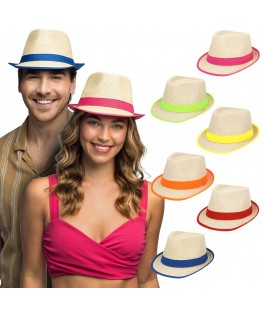 Chapeau funky town Fluo
