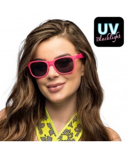 Lunettes rose Fluo