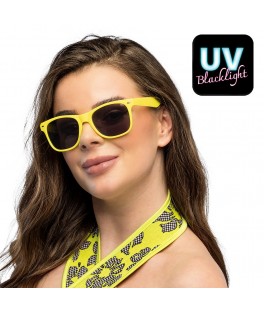Lunettes jaune Fluo