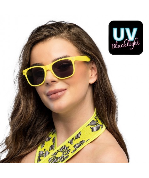 Lunettes jaune Fluo