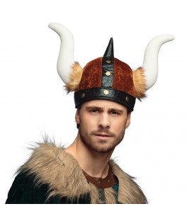 Casque viking peluche