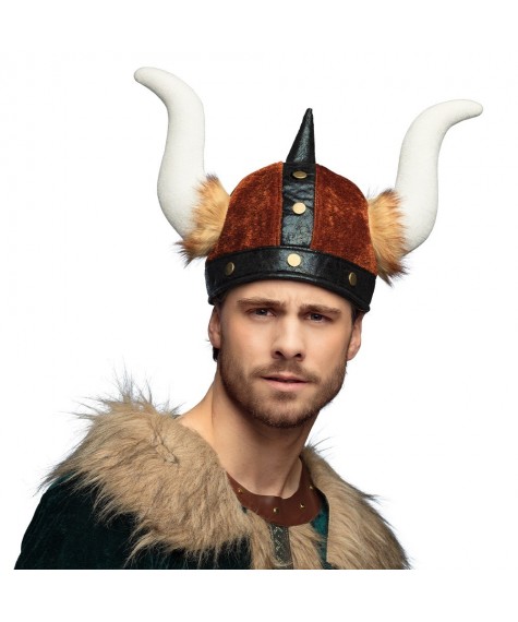 Casque viking peluche