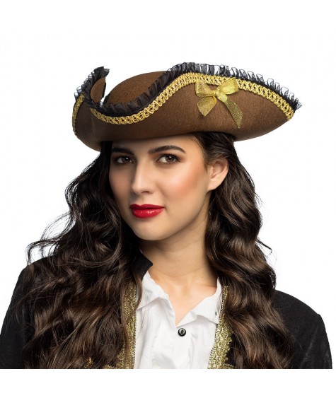 Chapeau pirate coral