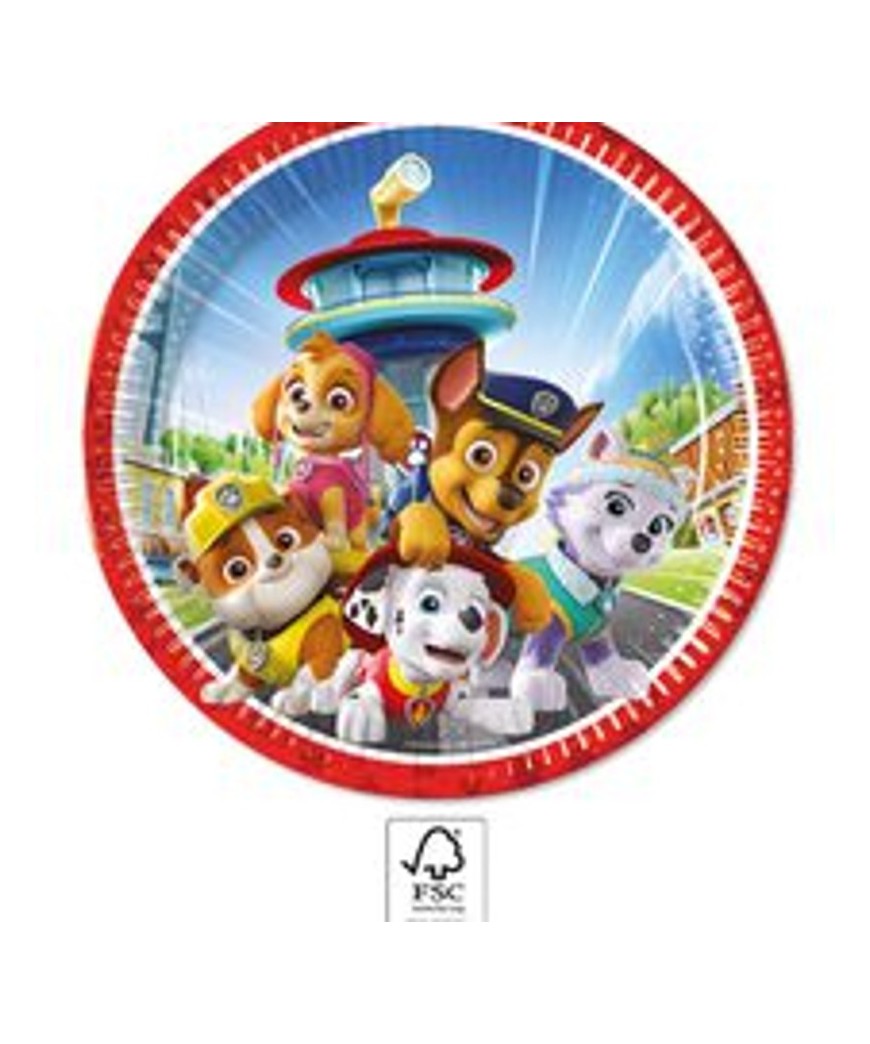 Assiette x8 diam 23  Cars