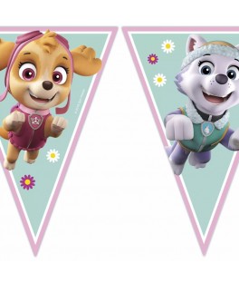 Guirlande fanions  pat' girly