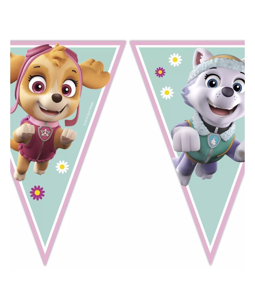 Guirlande fanions  pat' girly