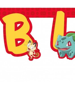 Guirlande h.birthday  Pokemon