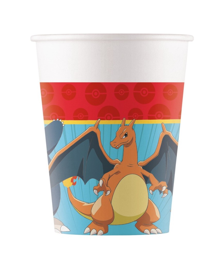 Gobelet x8 25cl  Pokemon