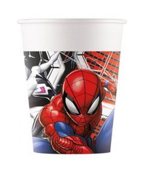 Gobelet x8 25cl Spiderman