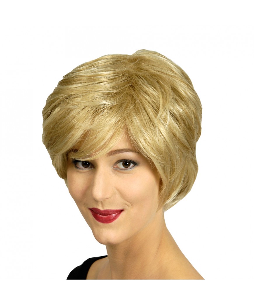 Perruque gina courte blonde