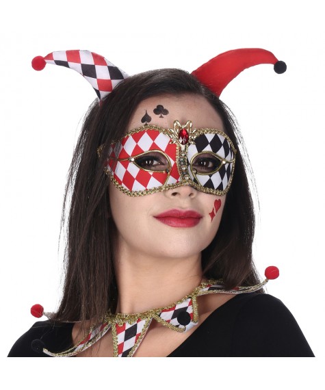 Serre tete crazy harlequin