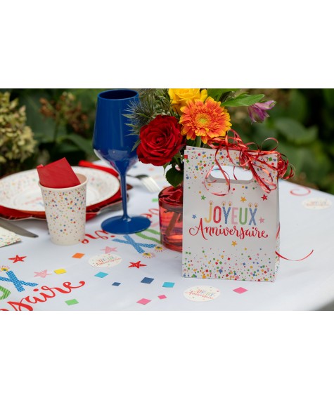 Sachet anniversaire x6
