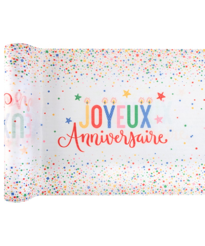 Chemin de table Multicolore