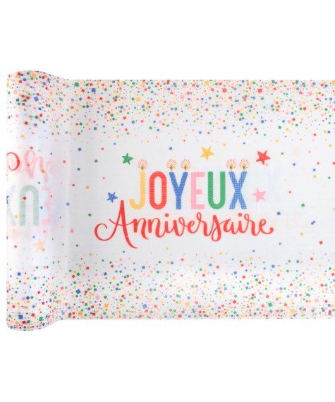 Chemin de table Multicolore