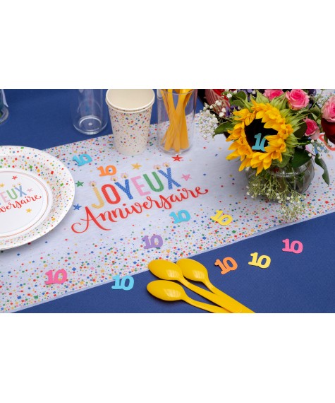 Chemin de table Multicolore