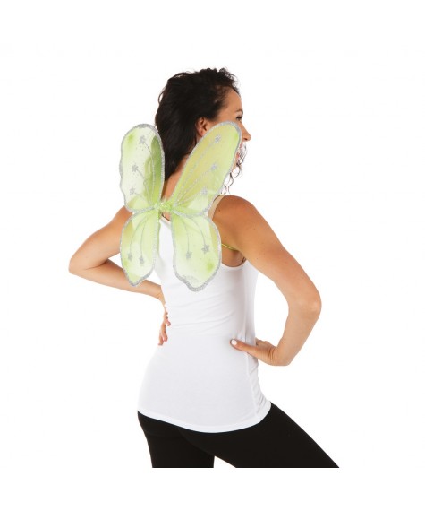 Ailes de papillon vert