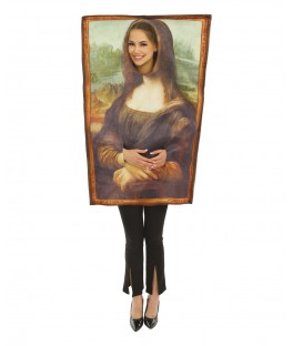 Costume Mona Lisa adulte taille unique