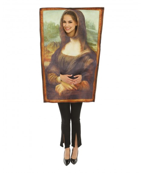 Costume Mona Lisa adulte taille unique