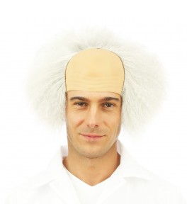 Perruque Savant fou gris