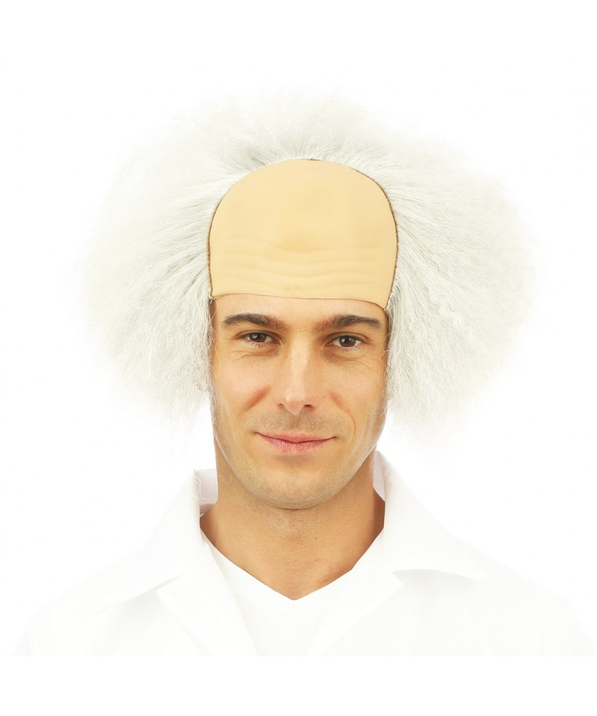 Perruque Savant fou gris