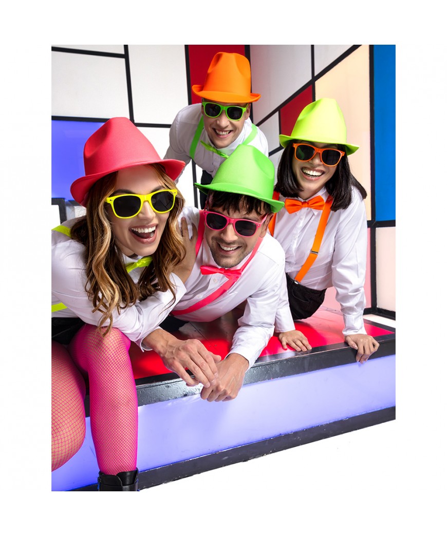 Lunettes vert fluo