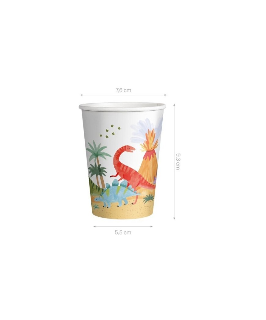 Gobelet dino 270 cl x10