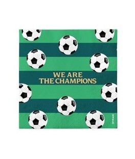 Serviette foot 33x33 cms x20
