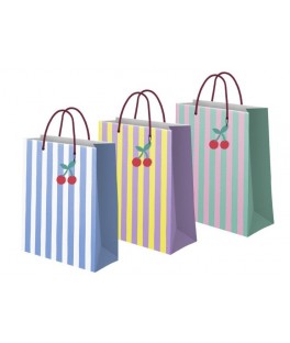 Sac anniversaire rayures