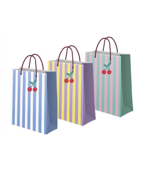 Sac anniversaire rayures