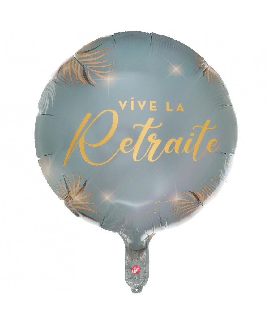 Ballon alu retraite sauge